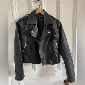 Misguided Faux Leather Jacket